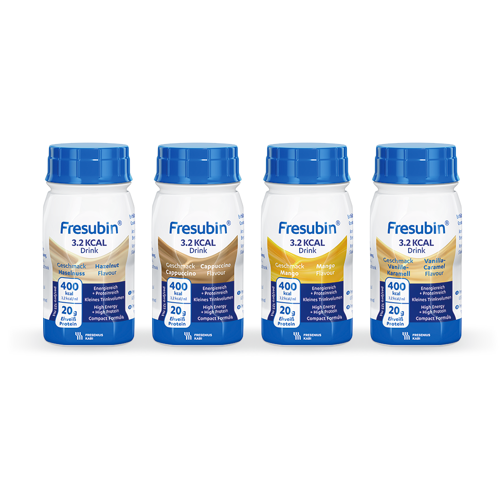 Fresubin 3.2 kcal DRINK Mischkarton, 24 Flaschen à 125 ml
