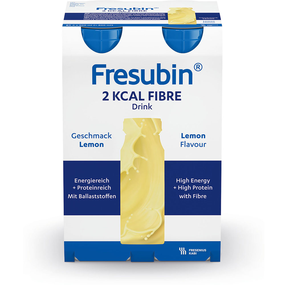 Fresubin 2kcal Fibre Drink Lemon, Packung à 24 x 200ml