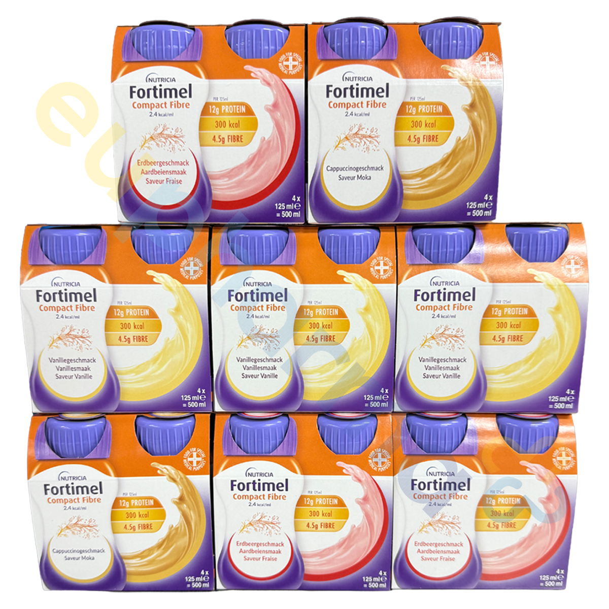 Fortimel Compact Fibre Mischkarton 8 x 4 x 125 ml