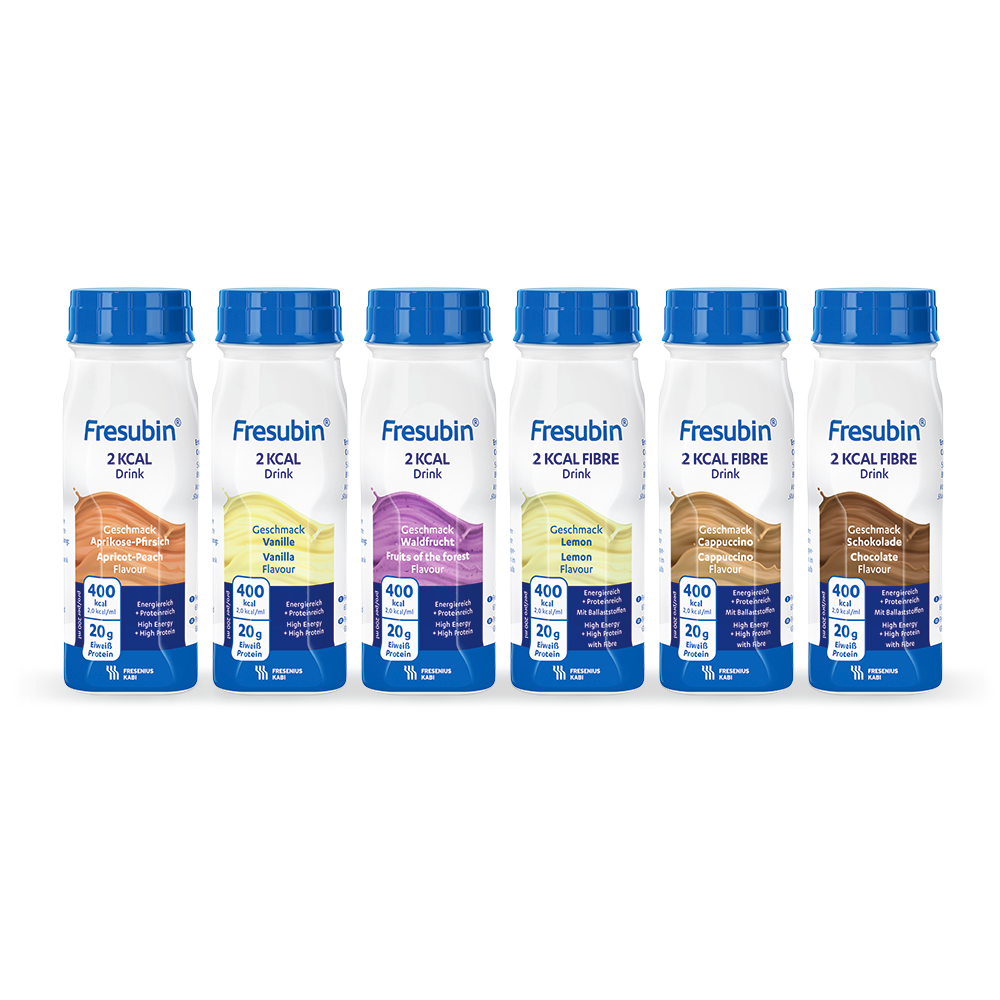Fresubin 2kcal DRINK Mischkarton, Packung à 24 x 200ml