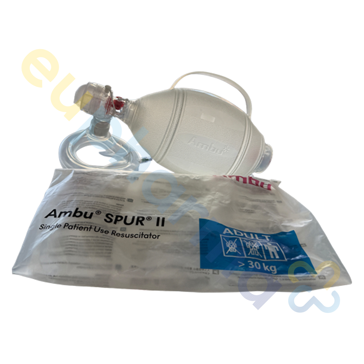 Ambu SPUR II Beatmungsbeutel ERWACHSEN, Packung à 12 Stück