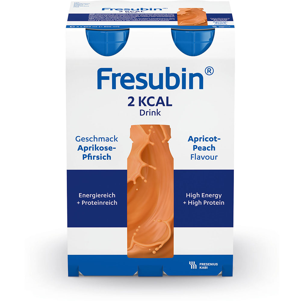 Fresubin 2kcal DRINK Aprikose-Pfirsich, Packung à 24 x 200ml