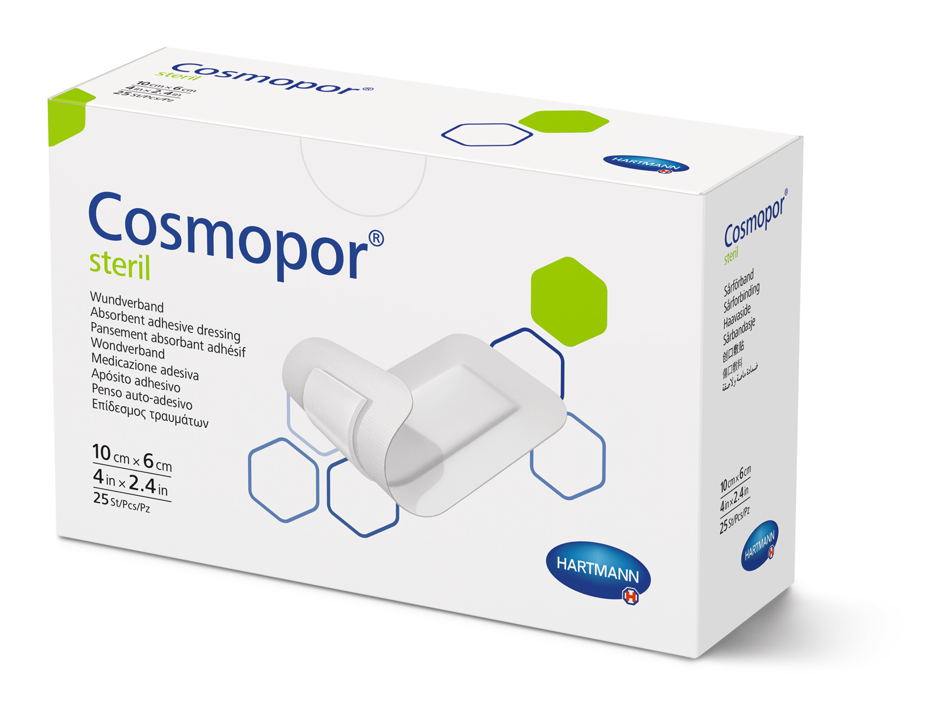 Cosmopor Steril Wundverband 10 x 6 cm