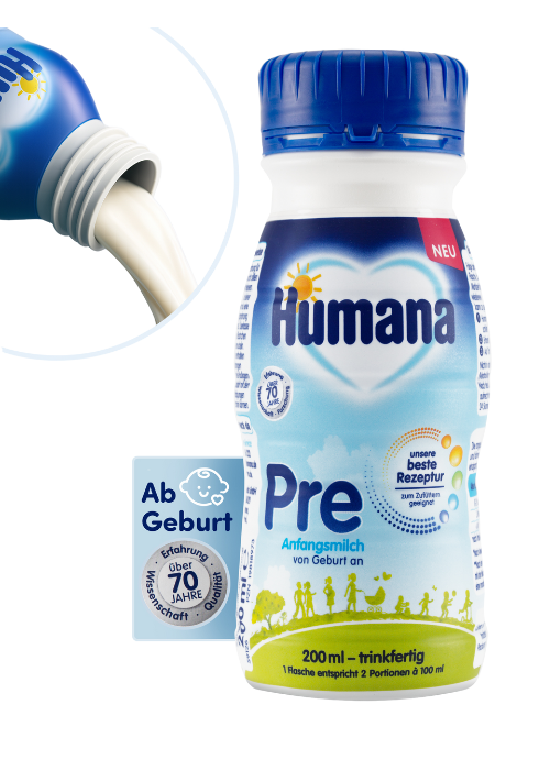 Humana PRE 5HMO, 6 Flaschen à 200 ml