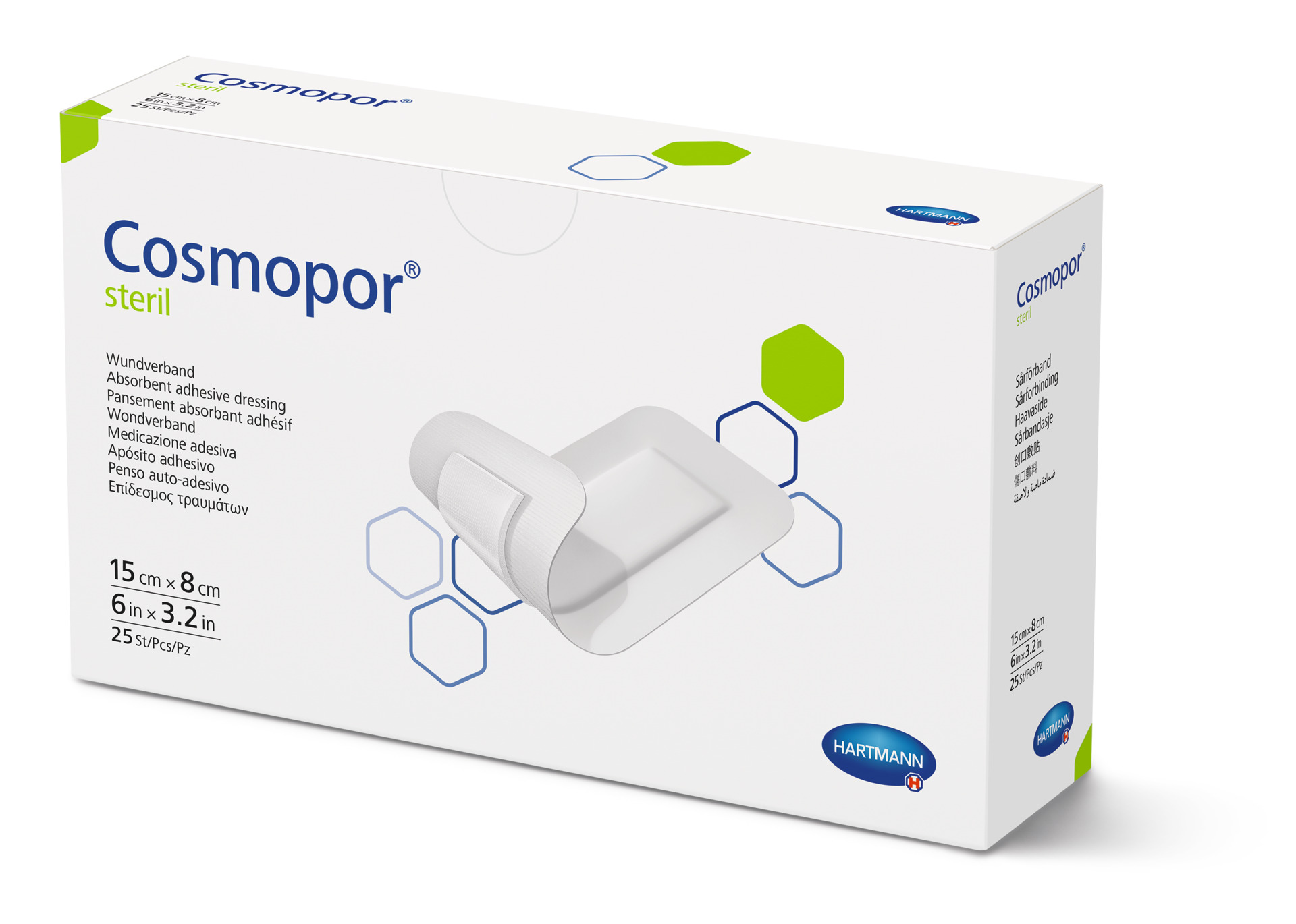 Cosmopor Steril Wundverband 15 x 8 cm