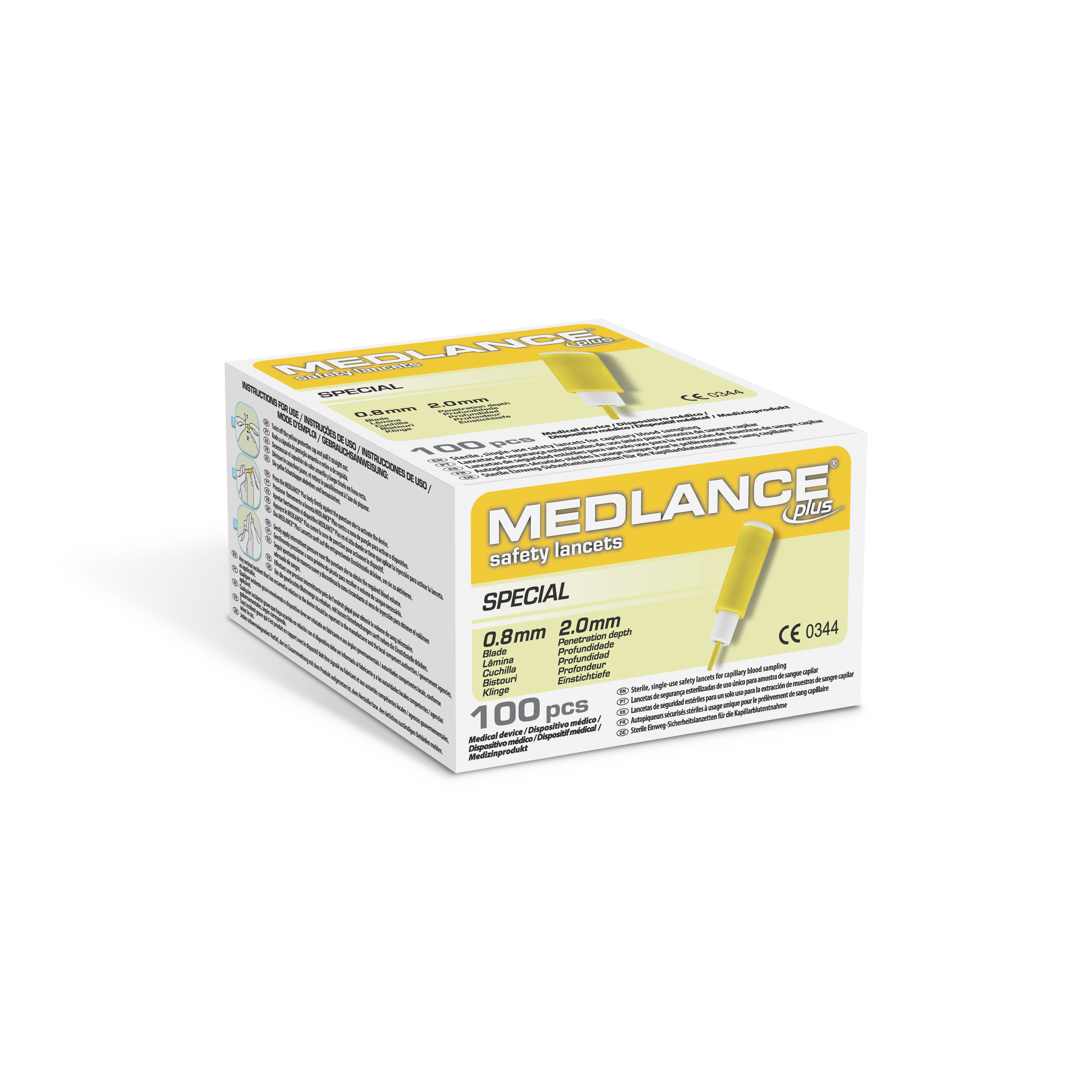 MEDLANCE plus Special, Packung à 100 Stück