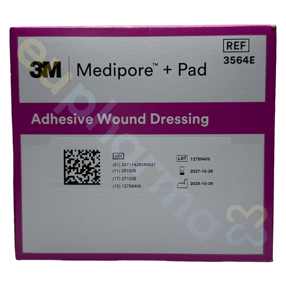 3M Medipore + Pad Fertigverband, steril, 6 x 10 cm, Packung à 50 Stück