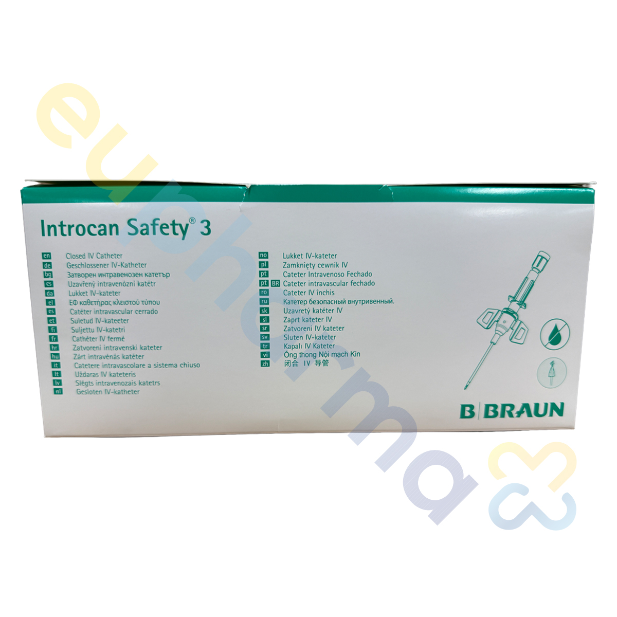 Introcan Safety 3 20G 1,1 x 25 mm rosa, Packung à 50 Stück