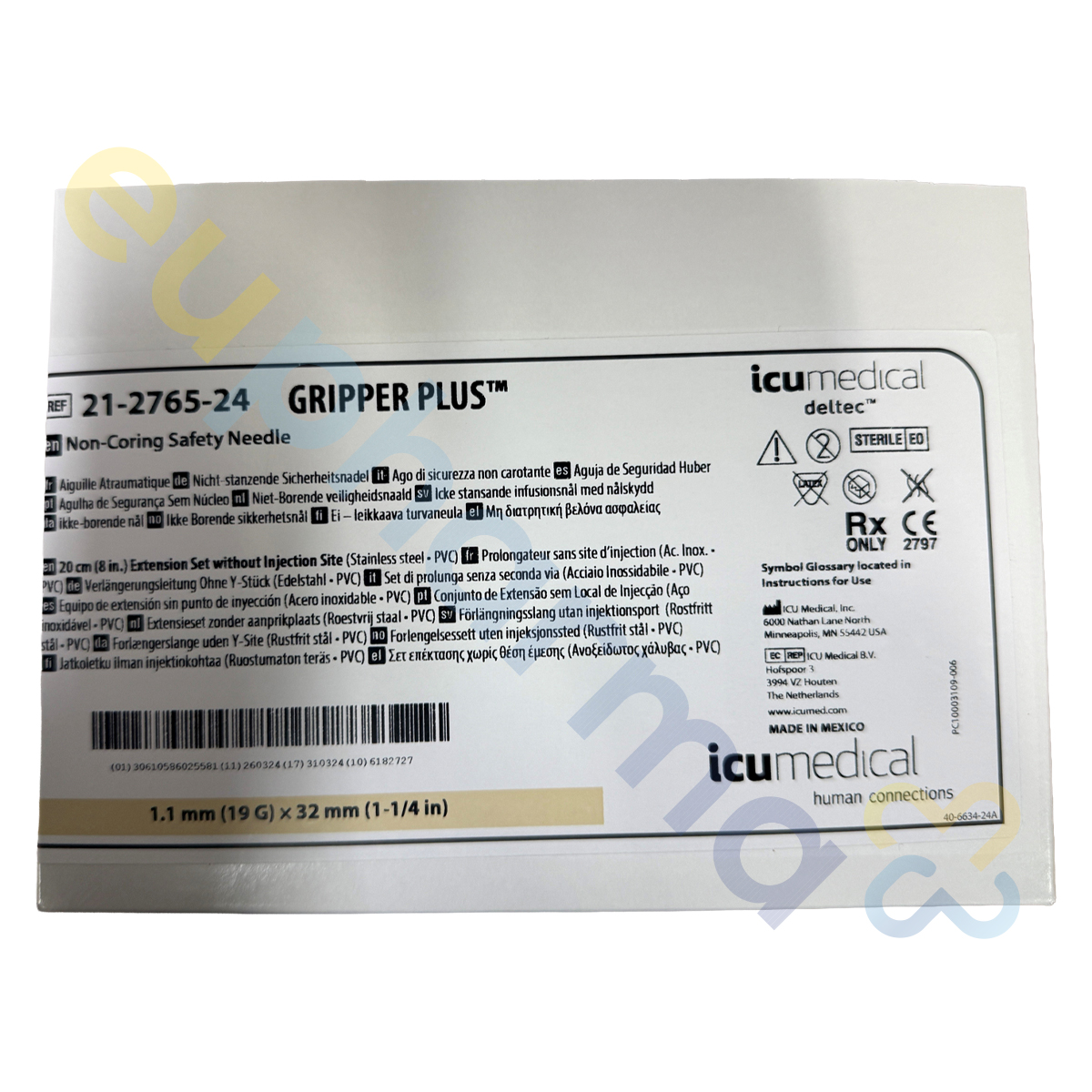 Gripper Plus Nadeln 19 G x 32 mm, Packung à 12 Stück