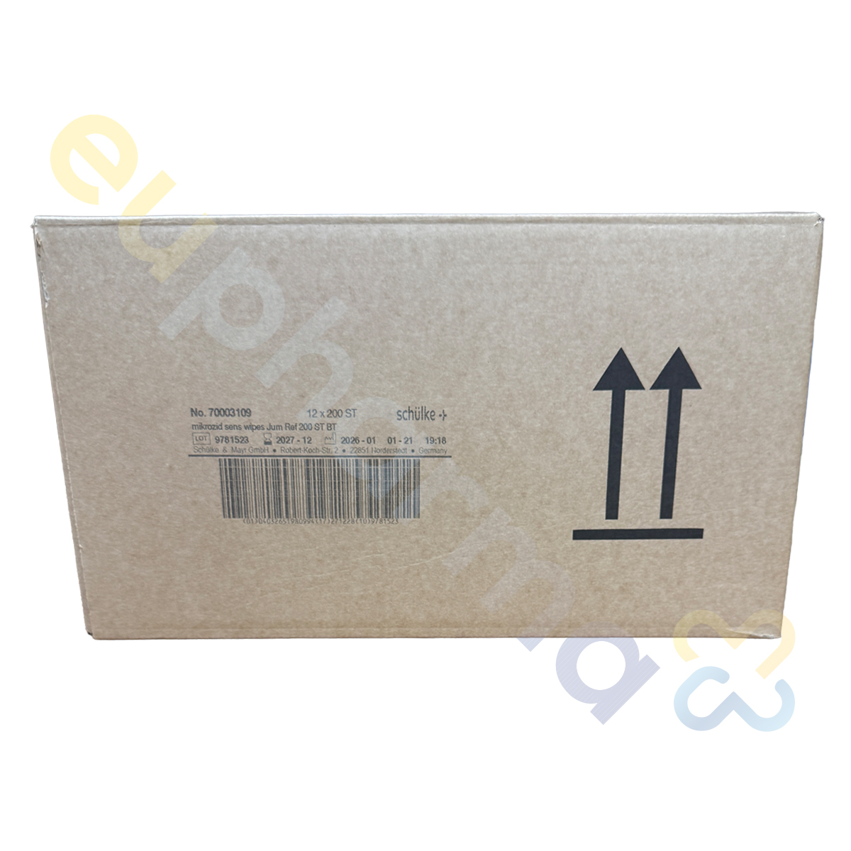 mikrozid sensitive wipes Desinfektionstücher Nachfüllbeutel, Packung à 200 Stück